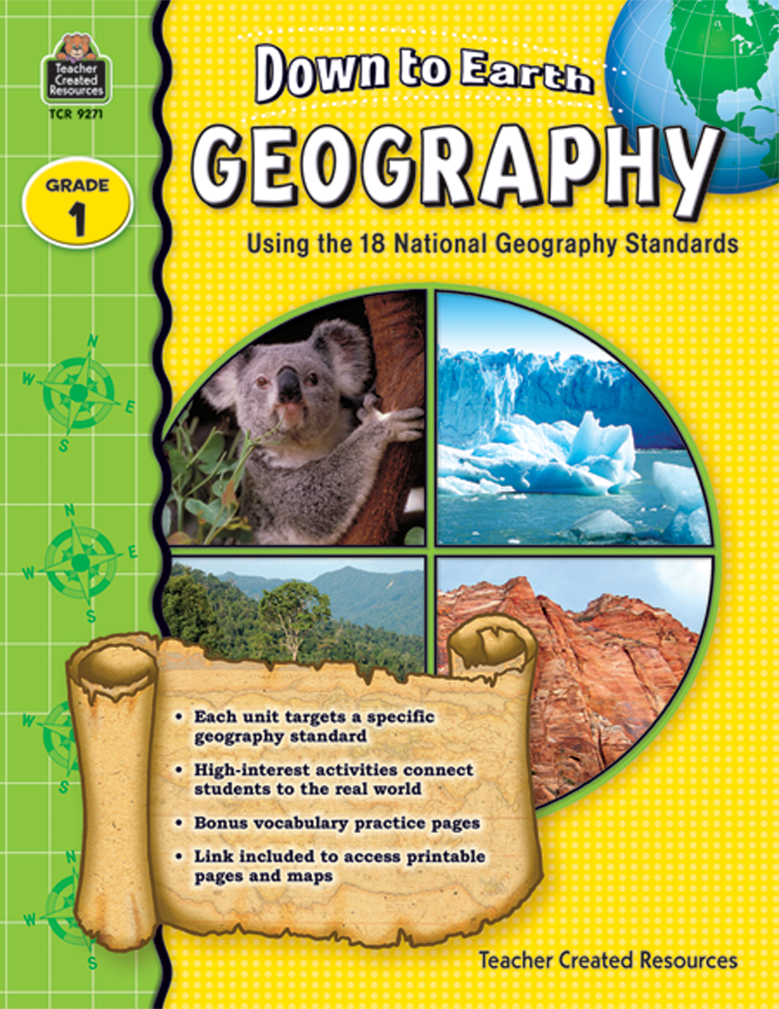 Down to Earth Geography, Grade 1 - TCR9271 | Teacher Created Resources