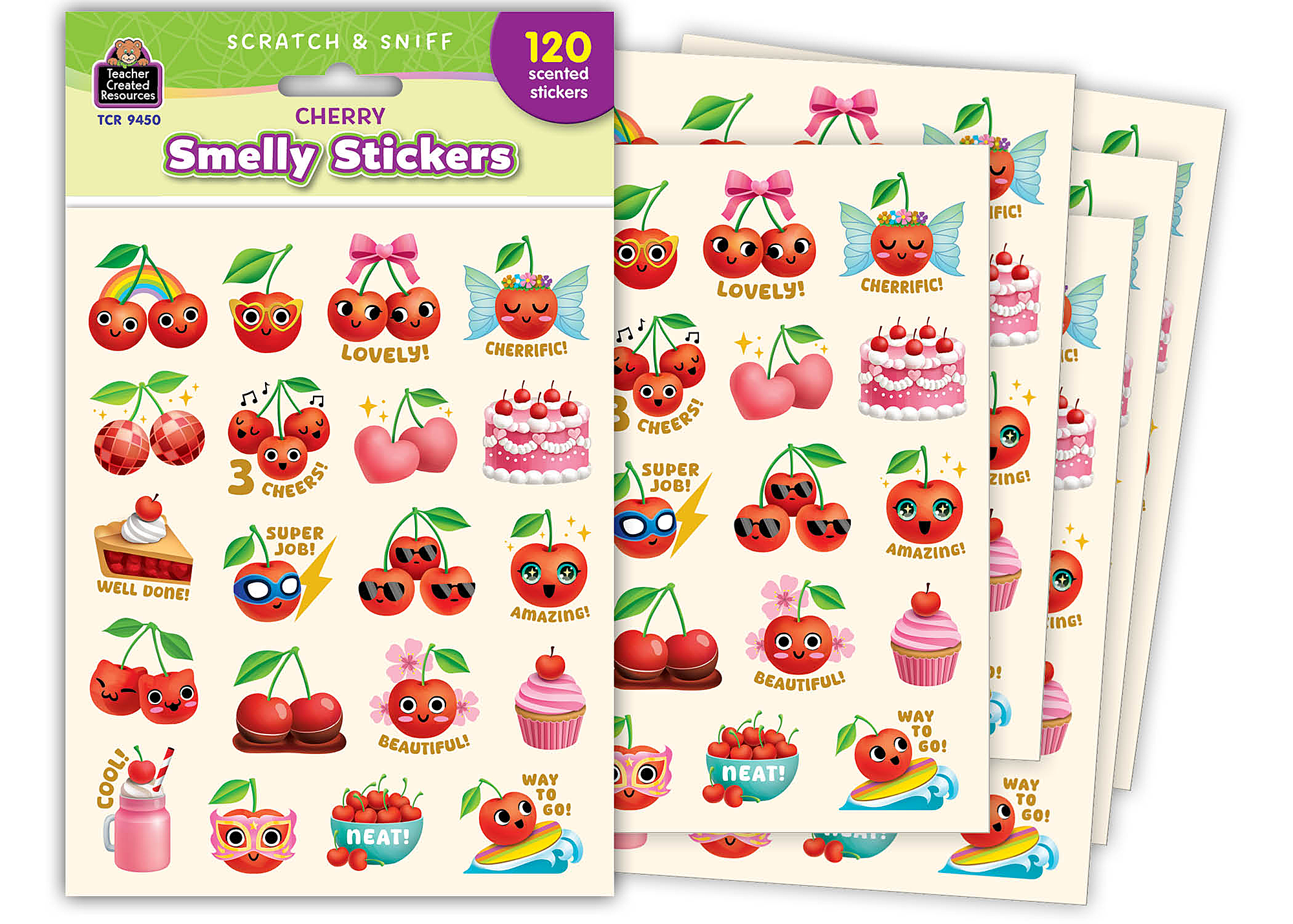 CRAVITY コンカ ウォンジン ステッカー sticker トレカ Cherry Smelly Stickers - TCR9450 | Teacher Created Resources