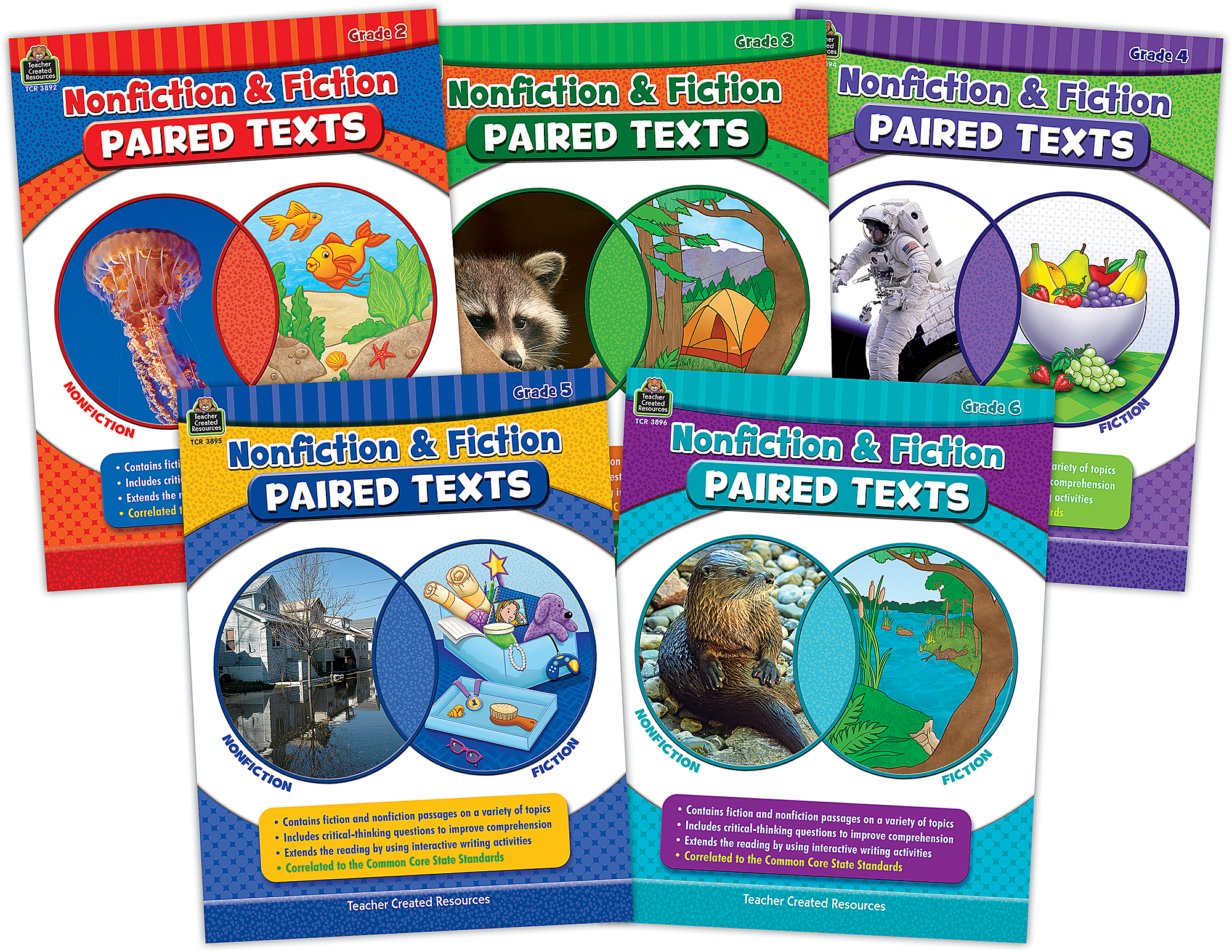 Nonfiction & Fiction Paired Texts Set - TCR9569 | Teacher Created Resources