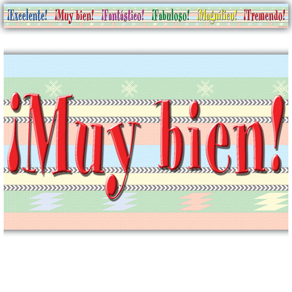 Spanish Border Trim TCRY1537 Teacher Created Resources