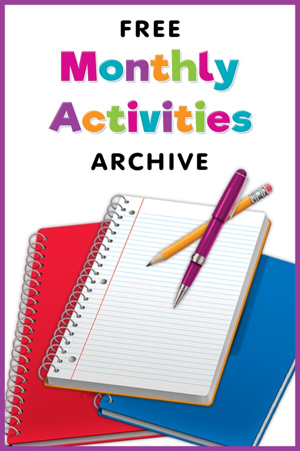 Graphics Jc Activity Archive « Monthly Activities « Free | Teacher Created Resources
