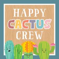 Happy Cactus Crew Collection Logo